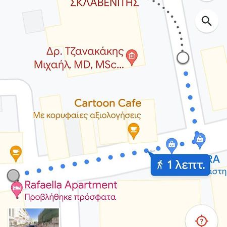 Rafaellas Apartment Chrissi Akti Chania Exterior foto